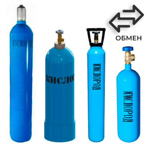 Обмен кислородных баллонов в Мякинино
